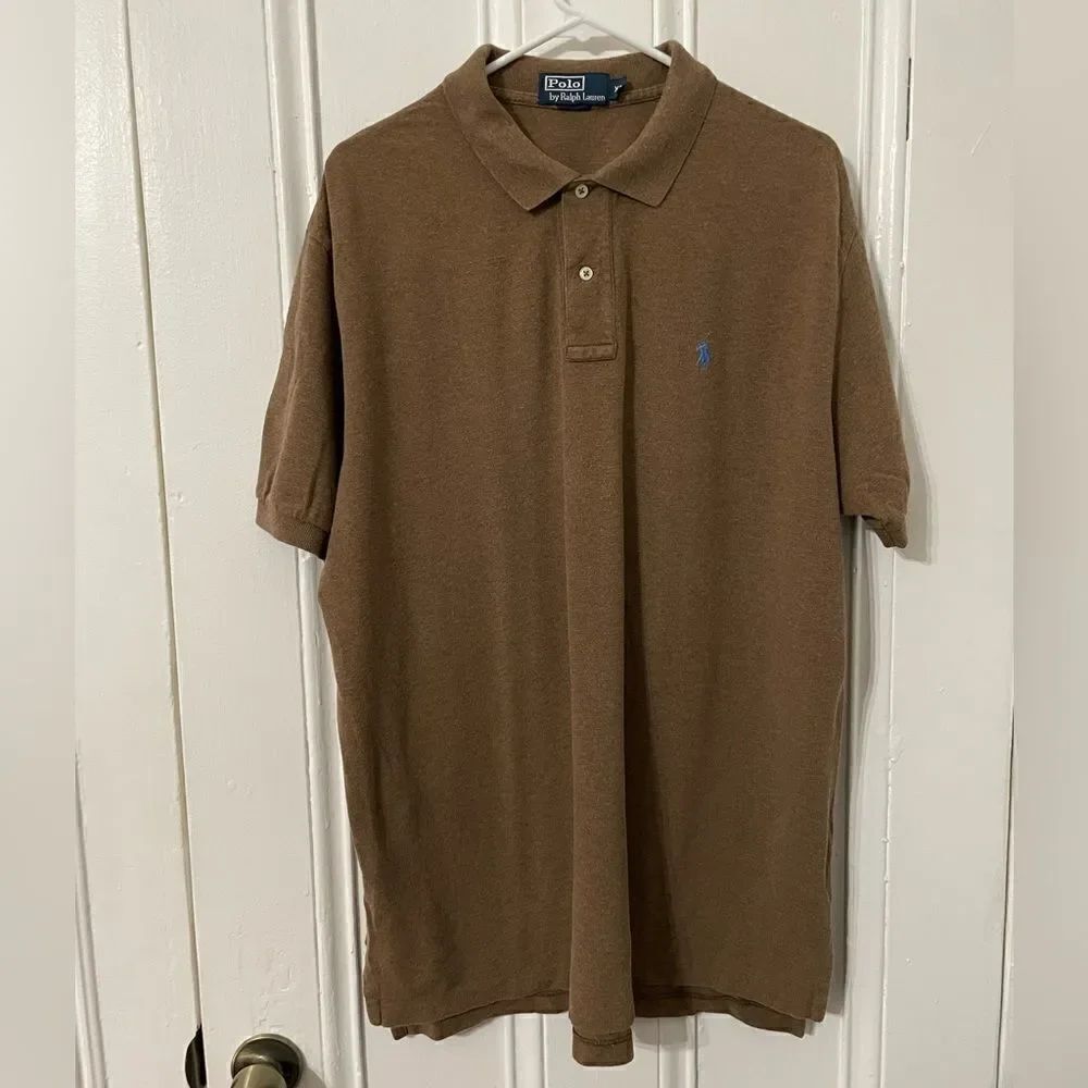 VINTAGE Polo Ralph Lauren short sleeve collar shirt